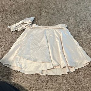Silk Wrap Skirt